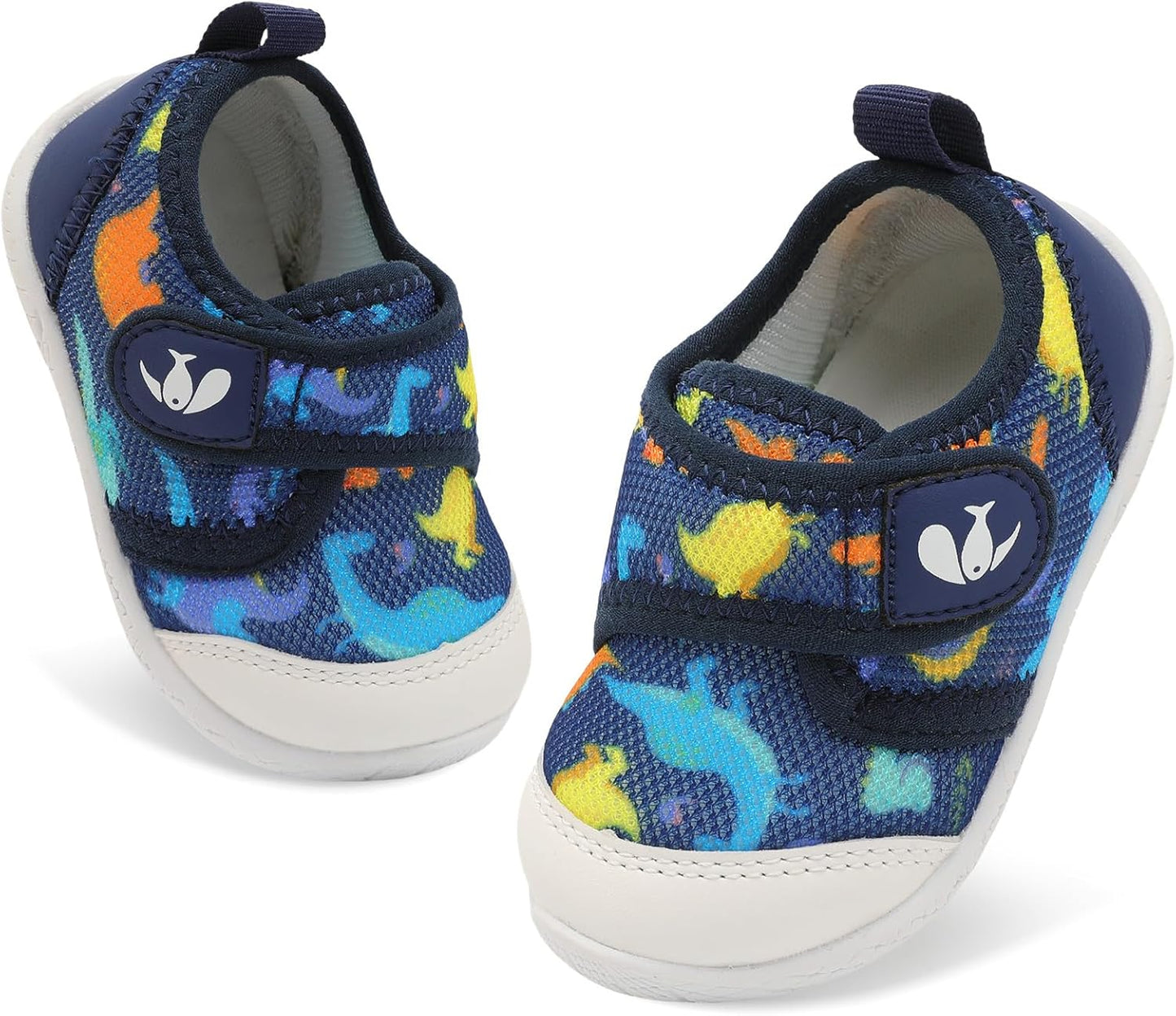 FEETCITY Baby First Walking Shoes Boys Girls Infant Sneakers Crib Shoes Breathable Lightweight Slip On Shoes