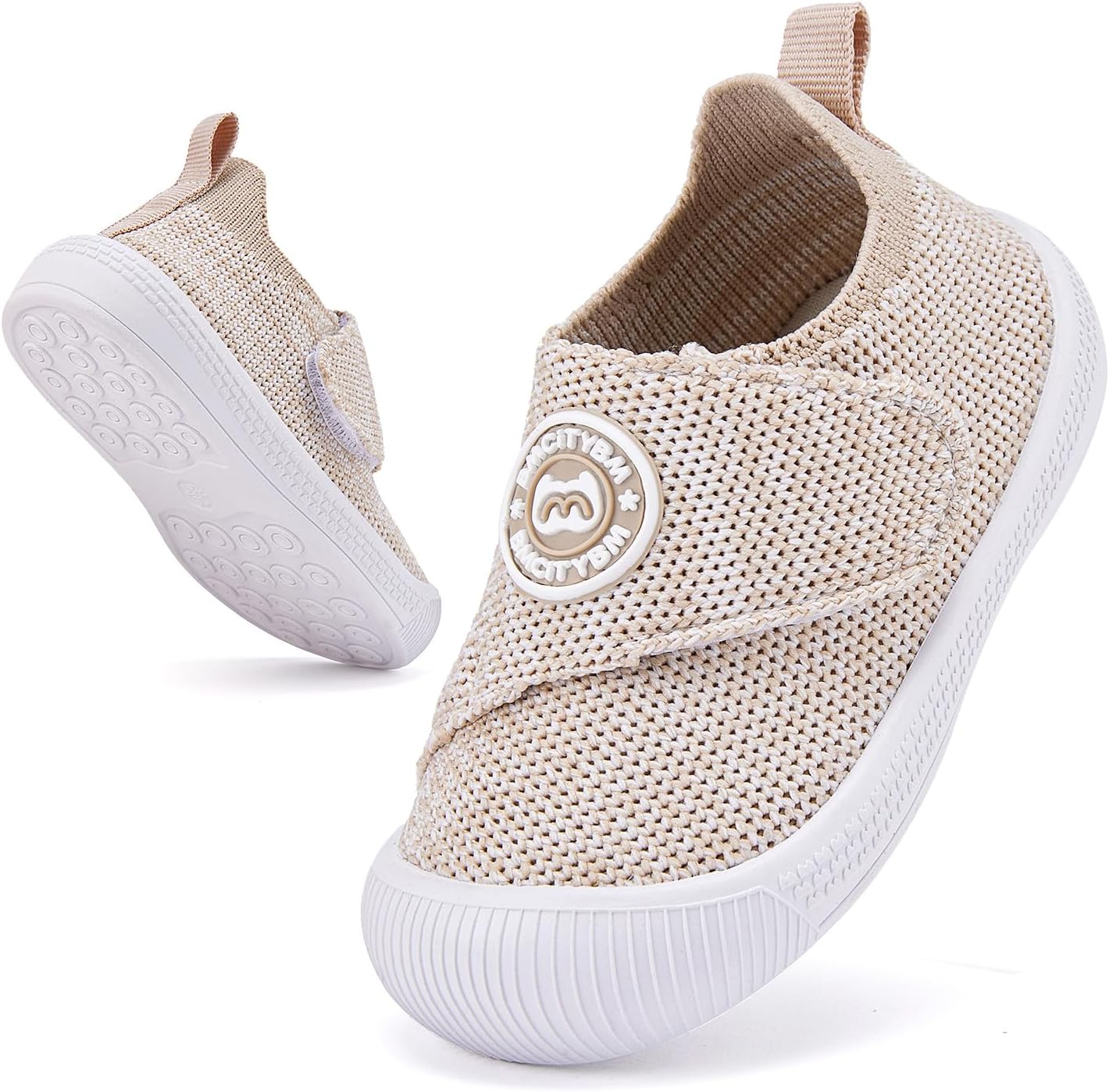 BMCiTYBM Baby Shoes Infant Boy Girl First Walker Shoes Toddler Walking Shoes Lightweight Non-Slip Sneakers for 6 9 12 18 24 Months