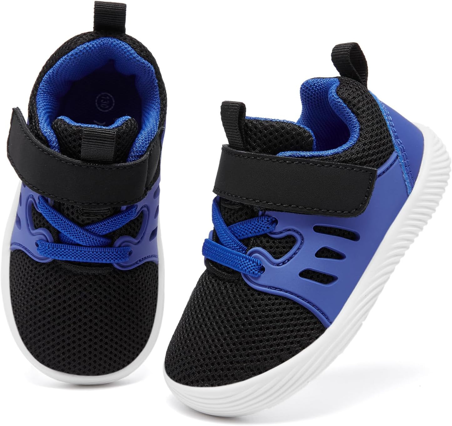 MORENDL Toddler Sneakers Baby Boys & Girls Barefoot Shoes Lightweight Breathable Walking Running Tennis Athletic Sport Shoes