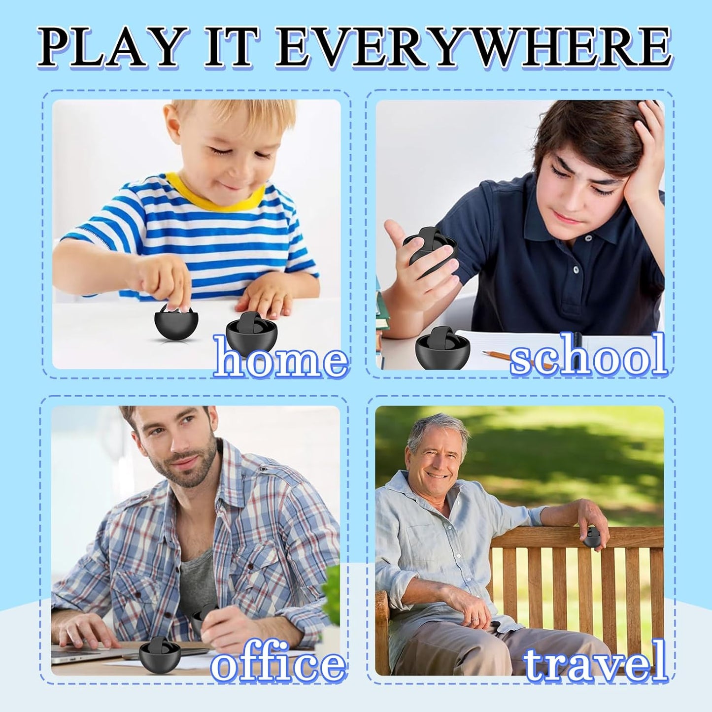 Fidget Toys for Kids, Finger Sensory Toys, Gifts for Boys Girls Teens Kids Easter Basket Stuffers, ADHD Autism Stress Relief Finger Toys Classroom