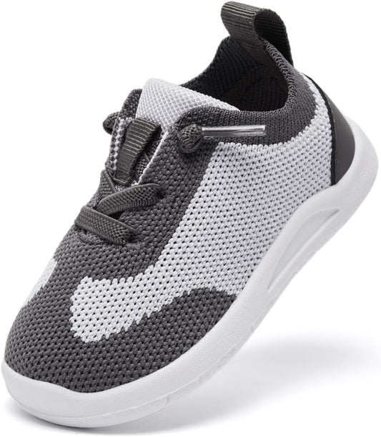 MORENDL Toddler Shoes Baby Walking Sock Shoes Infant Sneakers 0-4 Years Boy Girl Barefoot Tennis Shoe Non-Slip Brethable