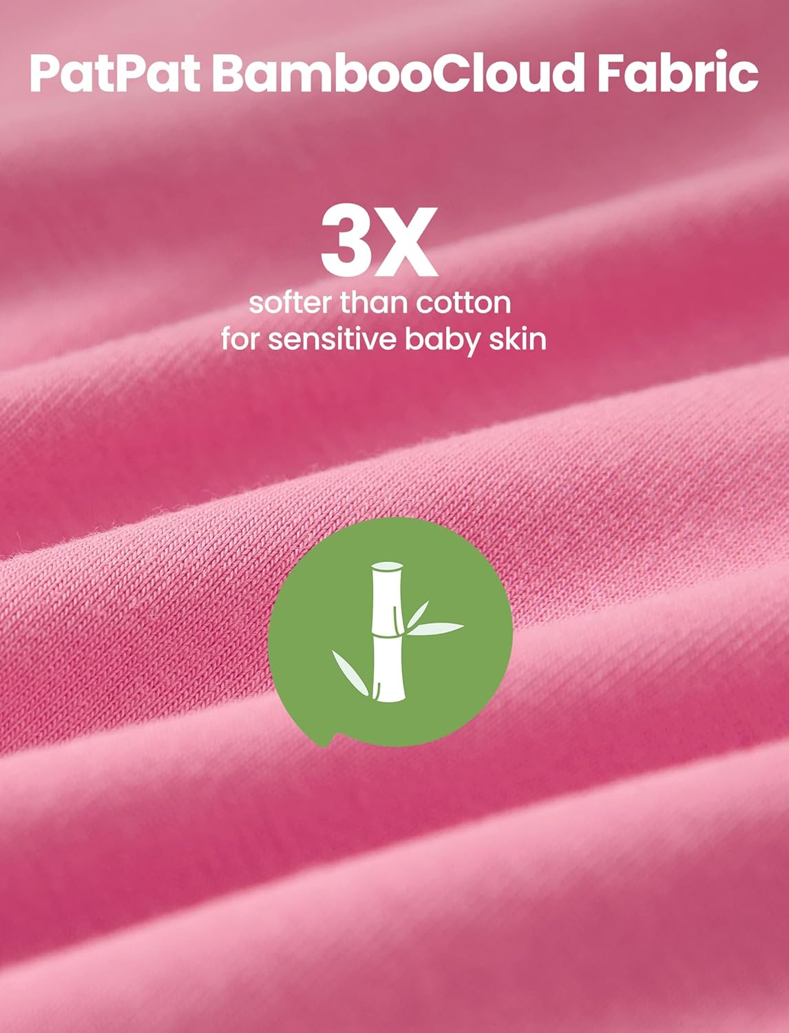 PATPAT Baby Footies Boys Girls - Bamboo Viscose - Zipper & Non-Slip Soles Romper Mitten - Footed & Footless Infant Clothes