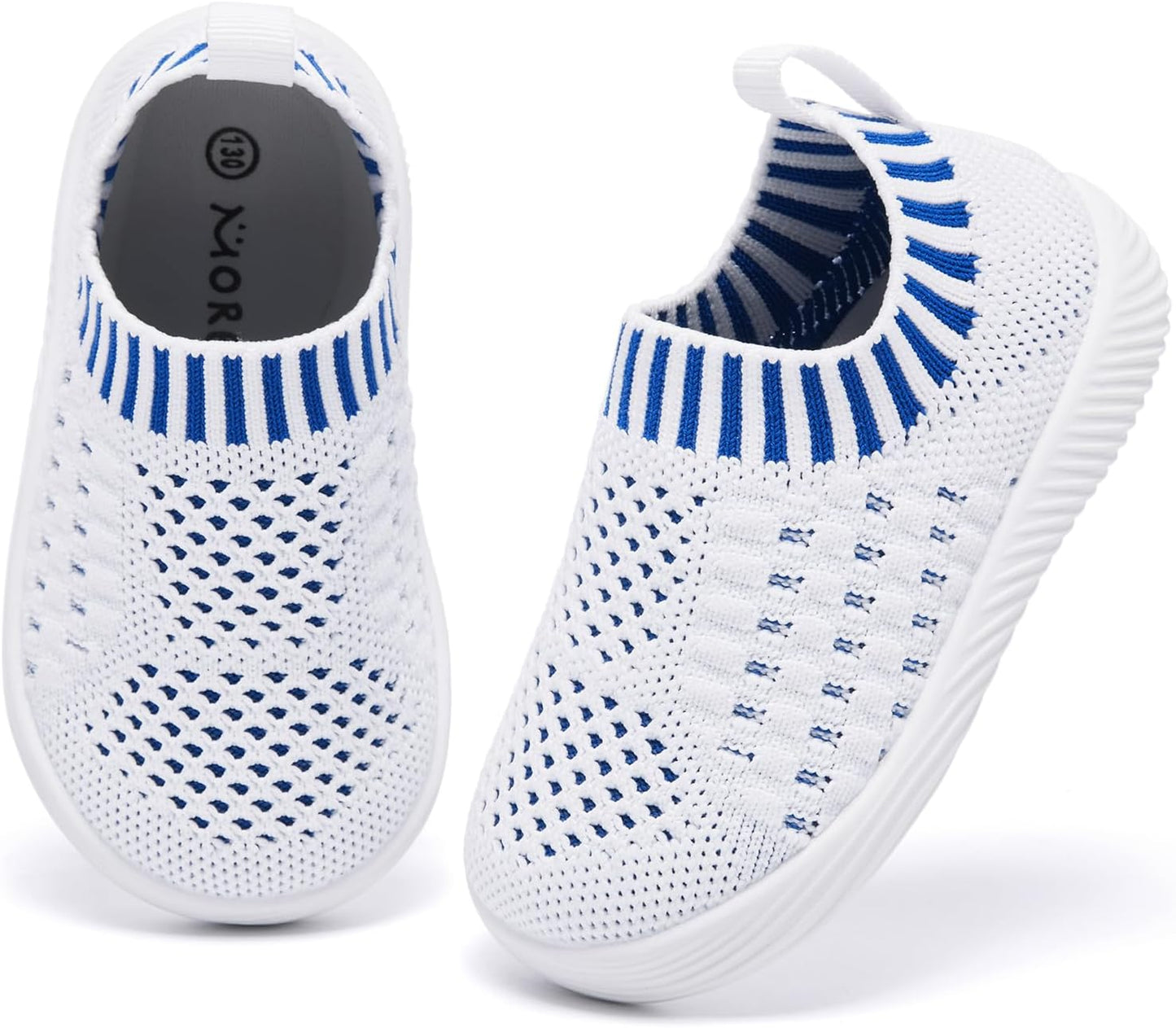 MORENDL Baby Toddler Walking Socks Non-Slip Breathable Unisex Casual Sneakers