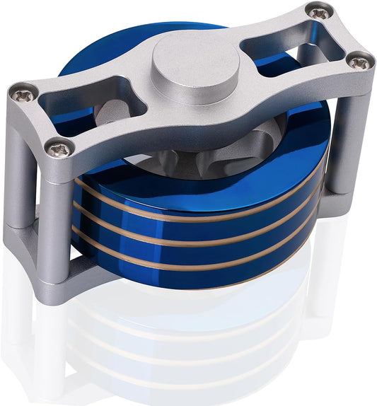 Desk-Kinetic-Toys Cool-Gadgets for Fidget: 20Mins Spinning-Tops, Cool-Stuff Figet Game for Adult Teen Children Kid, Optical-Illusion Stress Relief Gifts for Man Women Office School Home Christmas