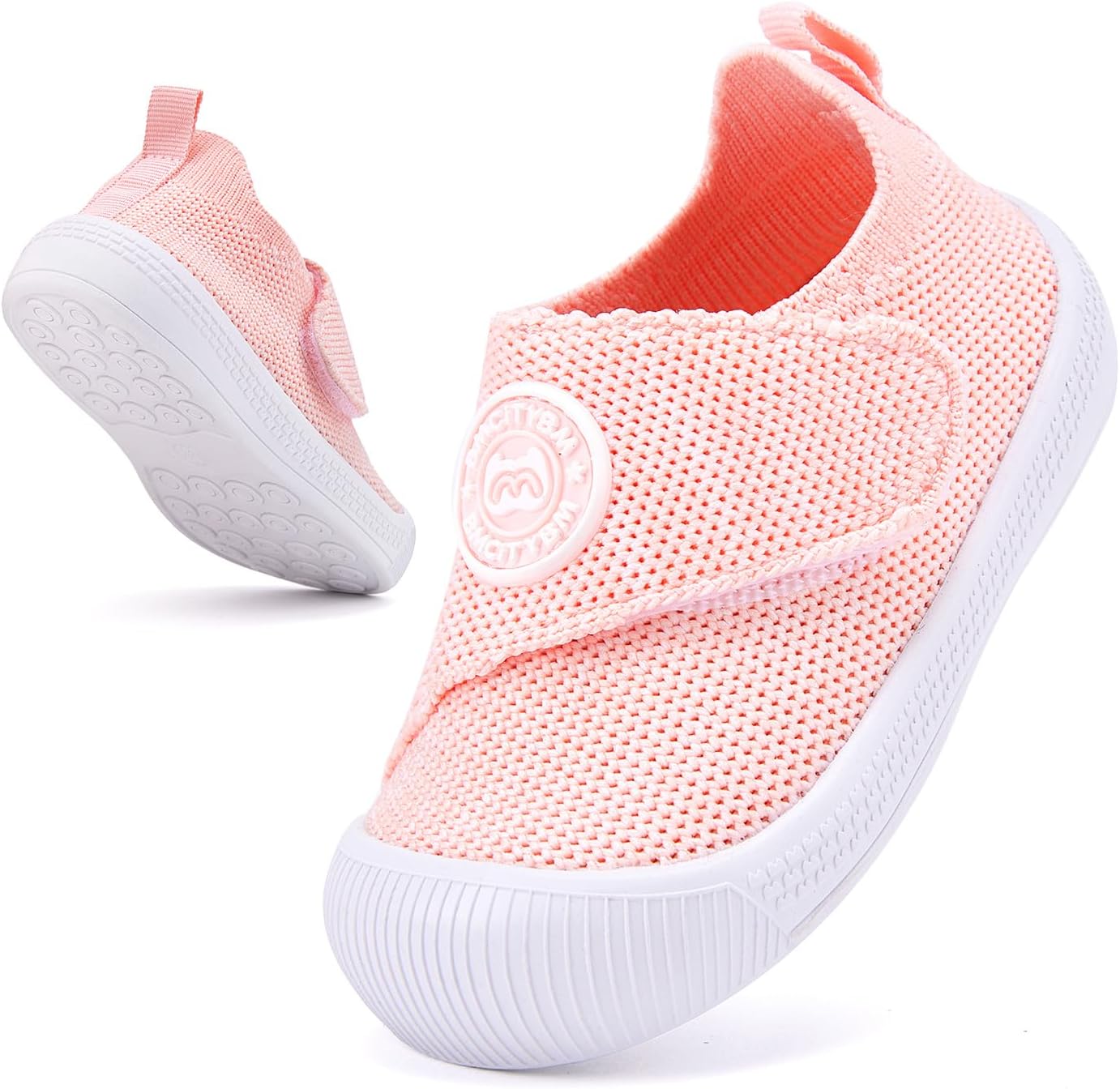 BMCiTYBM Baby Shoes Infant Boy Girl First Walker Shoes Toddler Walking Shoes Lightweight Non-Slip Sneakers for 6 9 12 18 24 Months