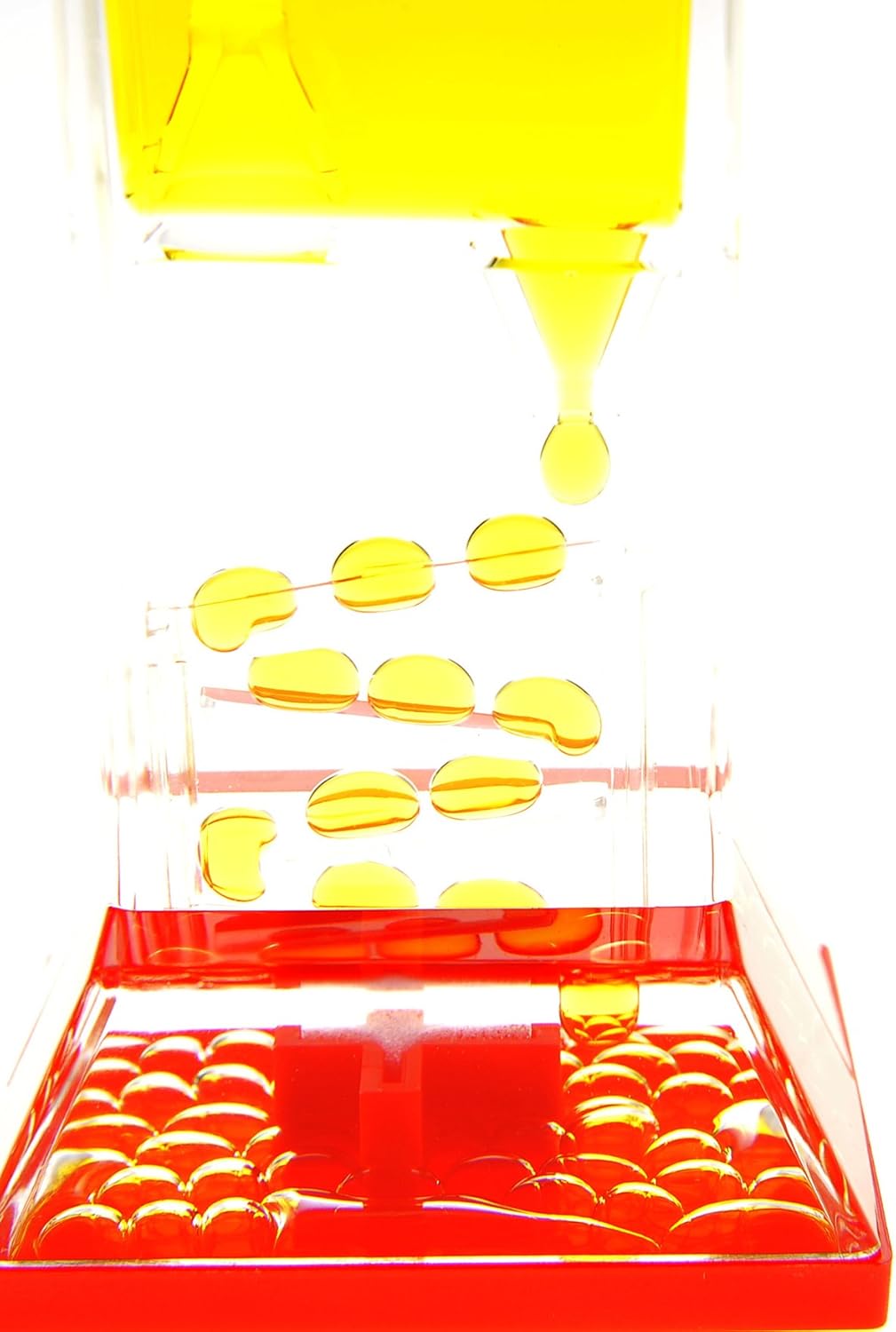 PowerTRC Liquid Motion Bubbler Sensory Toy, Fidget Toy for Desk Tops | Calming and Relaxing ADHD, Anxiety, and Autism Toy for Kids and Adults