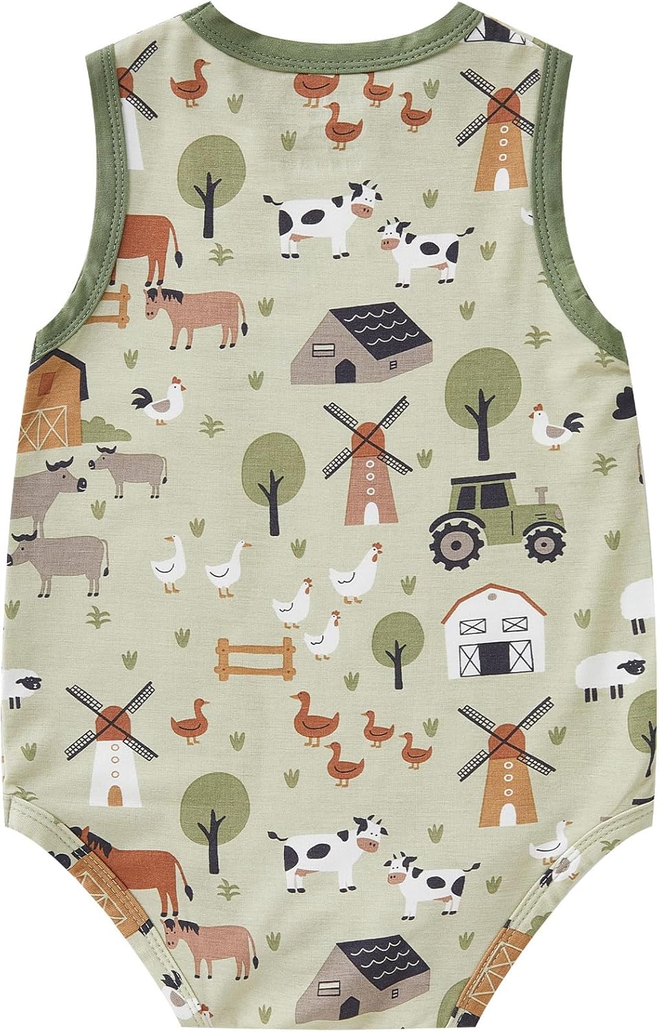 pureborn Baby Boys Girls Bodysuit Super Soft Cotton Romper 0-24 Months