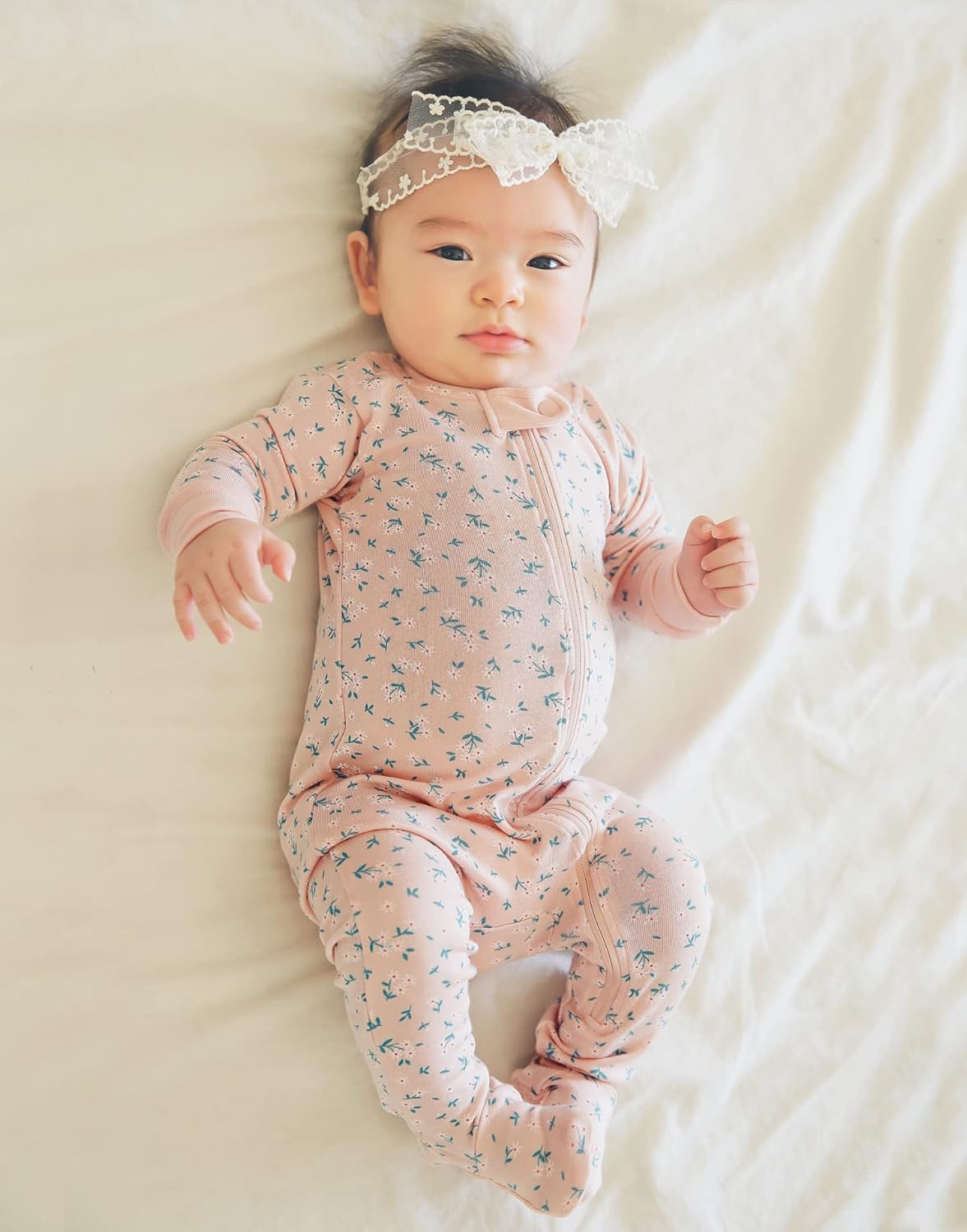 VAENAIT BABY Infant Toddler Boys Girls Footed Pajamas One-PIece Romper Sleep and Play 0M-2T