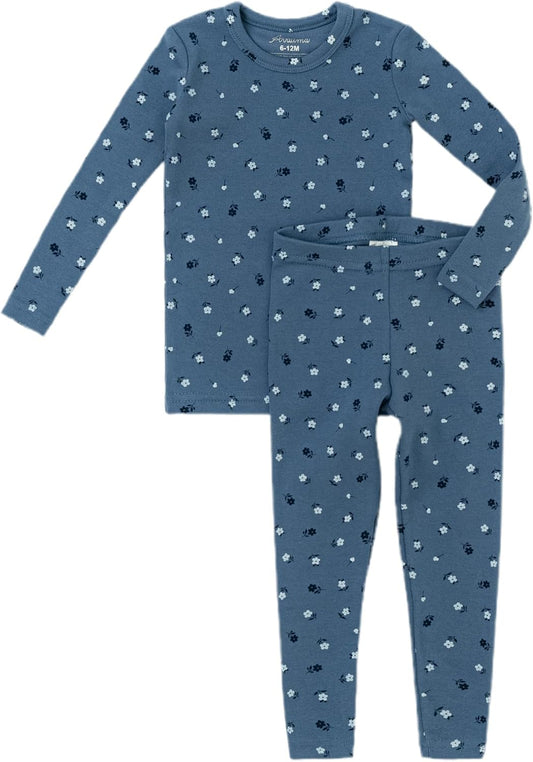 AVAUMA Baby Boys Girls Pajama Set 6M-7T Kids Cute Toddler Snug fit Pattern Design Pjs Cotton Sleepwear