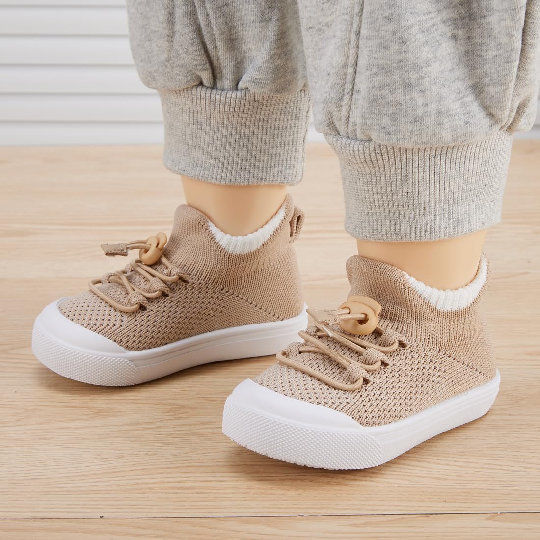 BMCiTYBM Baby Sneakers Girls Boys Lightweight Breathable Mesh First Walkers Shoes 6-24 Months