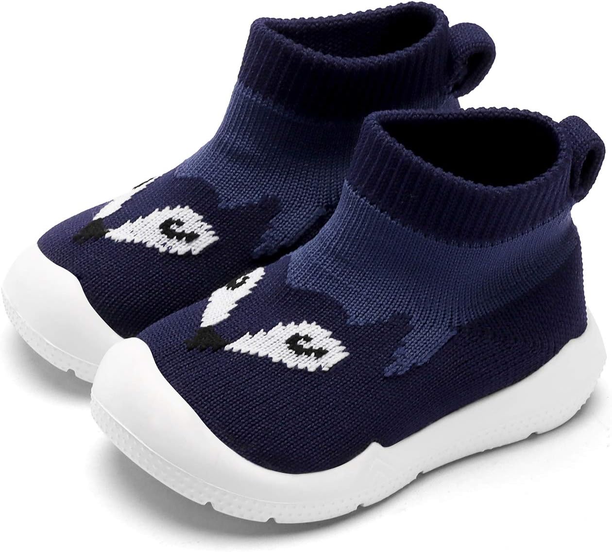 Engtoy Baby Shoes & Socks - Non-Slip Breathable Slippers with Soft Rubber Sole - Baby Boys & Girls Slip On Sneakers
