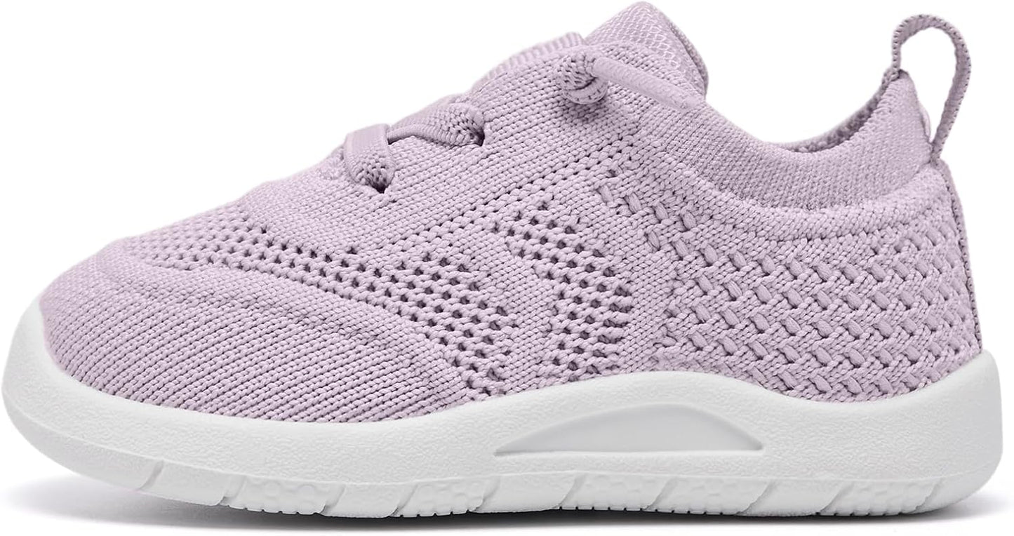 MORENDL Toddler Shoes Baby Walking Sock Shoes Infant Sneakers 0-4 Years Boy Girl Barefoot Tennis Shoe Non-Slip Brethable