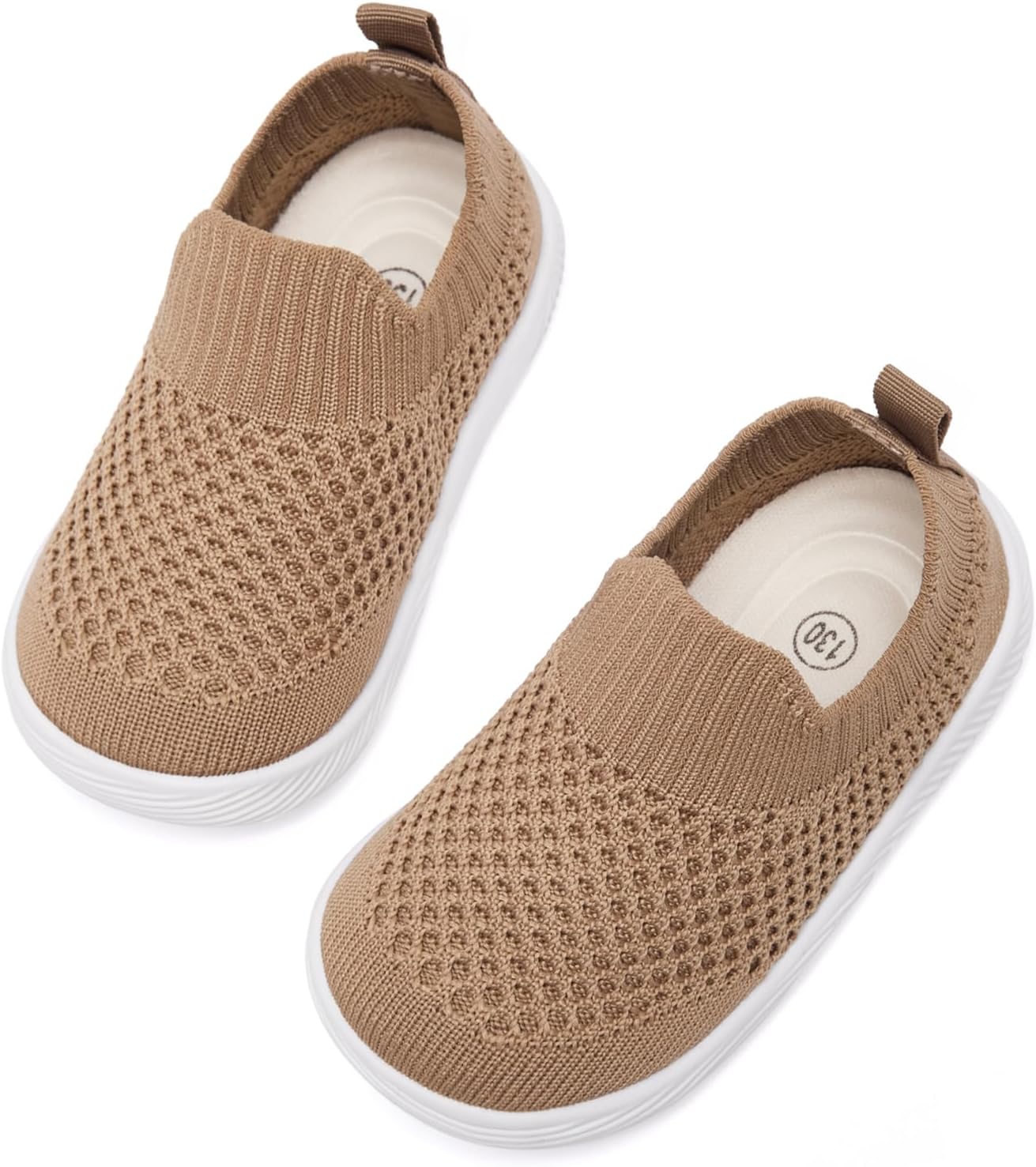 MORENDL Baby Toddler Walking Socks Non-Slip Breathable Unisex Casual Sneakers