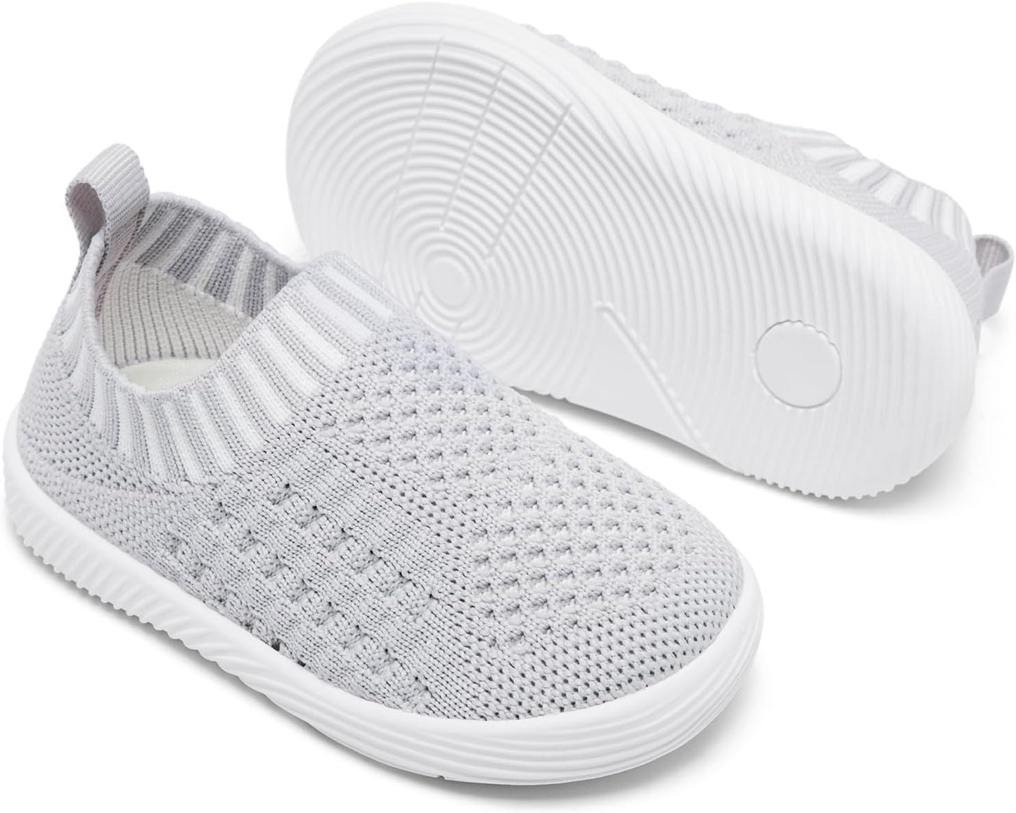 MORENDL Baby Toddler Walking Socks Non-Slip Breathable Unisex Casual Sneakers