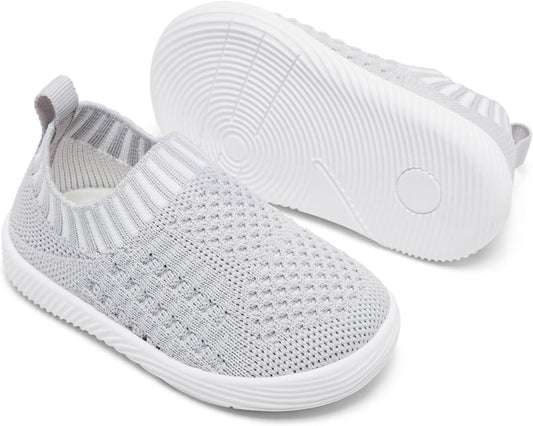 MORENDL Baby Toddler Walking Socks Non-Slip Breathable Unisex Casual Sneakers