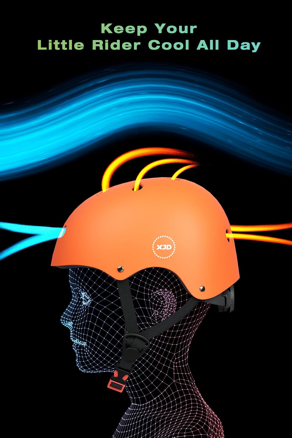 XJD Kids Bike Helmet,Multi-Sport Protective Gear Set for 3-5-8-14 Years Boys Girls with Knee and Elbow Pads Wrist Guards fit Roller Skates,Cycling,Skateboarding,Skating Scooter