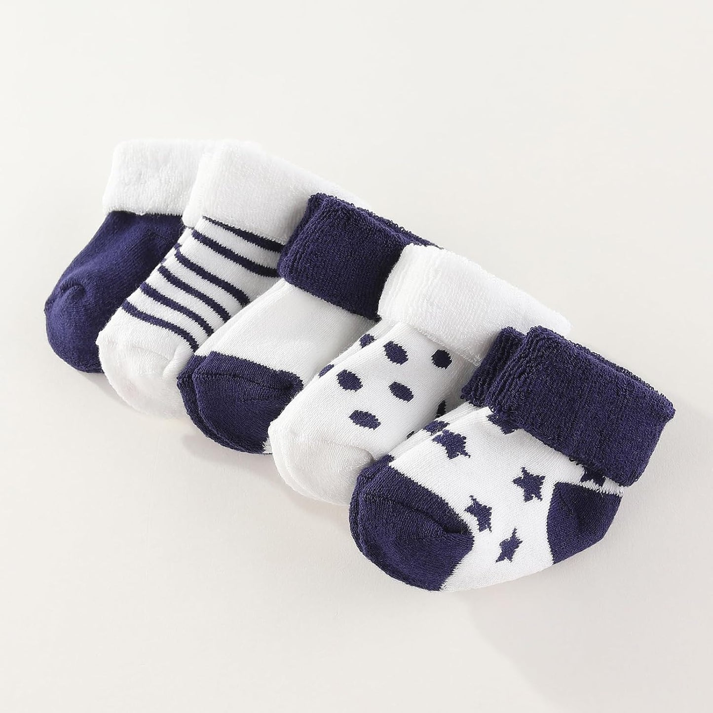 Baby Hats Mittens and Socks Set Cotton Newborn Hat Beanie Soft Infant Girls Boys Caps Gloves 0-6 month