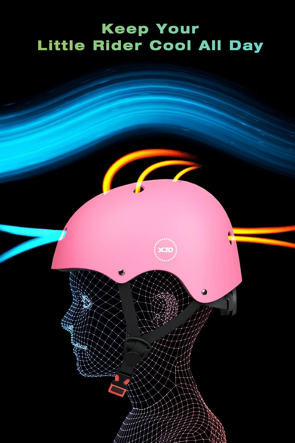 XJD Kids Bike Helmet,Multi-Sport Protective Gear Set for 3-5-8-14 Years Boys Girls with Knee and Elbow Pads Wrist Guards fit Roller Skates,Cycling,Skateboarding,Skating Scooter