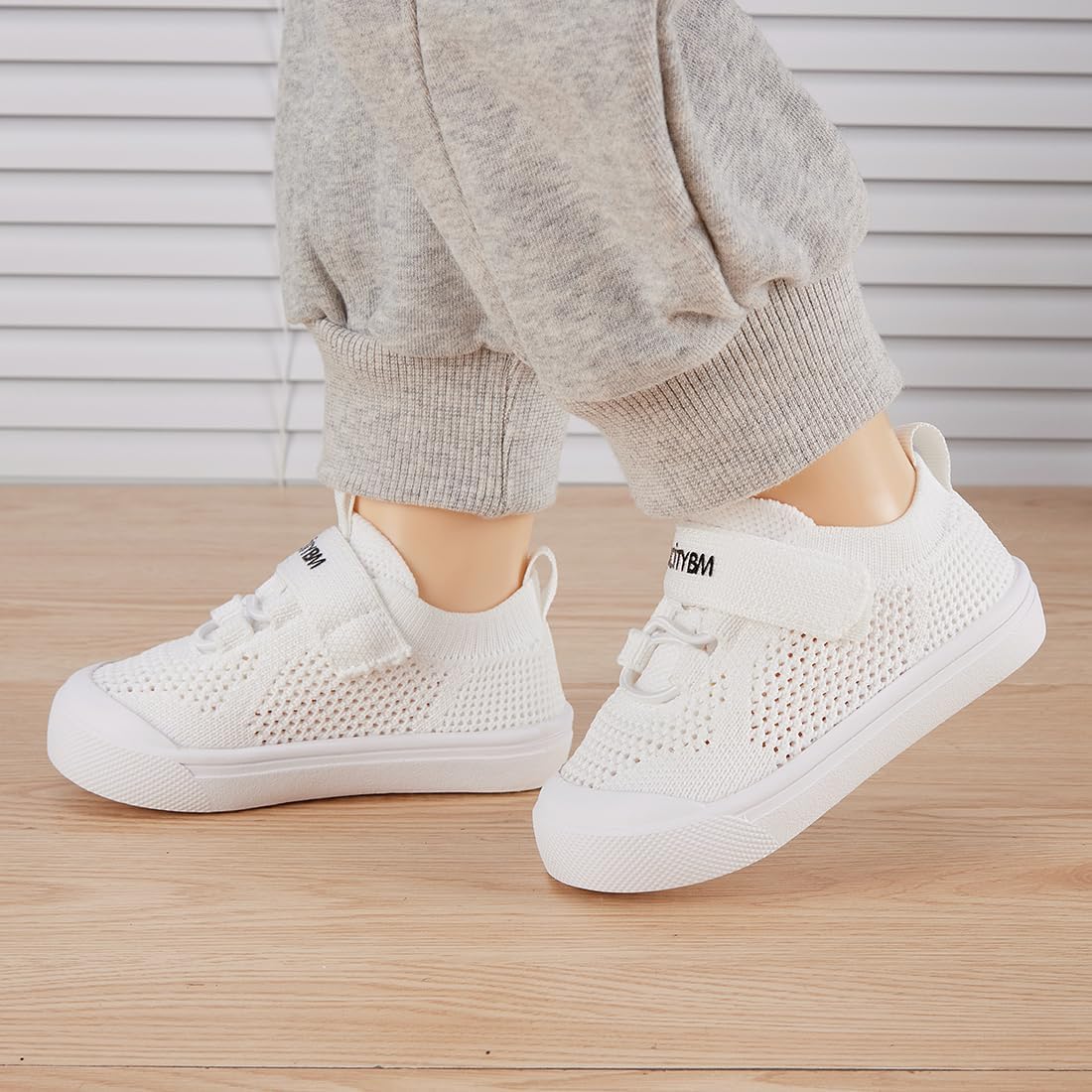 BMCiTYBM Baby Shoes Boy Girl Infant Sneakers Non-Slip First Walkers 6 9 12 18 24 Months