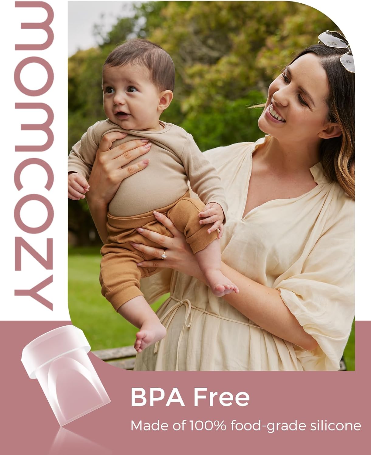 Momcozy Mobile Style | M6 Valves, Original Mobile Style| M6 Breast Pump Replacement Accessories, 4PCS