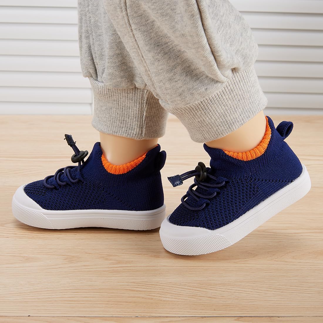 BMCiTYBM Baby Sneakers Girls Boys Lightweight Breathable Mesh First Walkers Shoes 6-24 Months