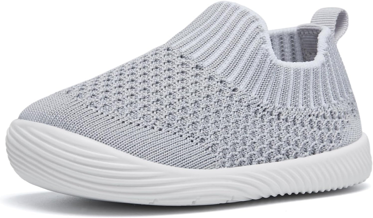 MORENDL Baby Toddler Walking Socks Non-Slip Breathable Unisex Casual Sneakers