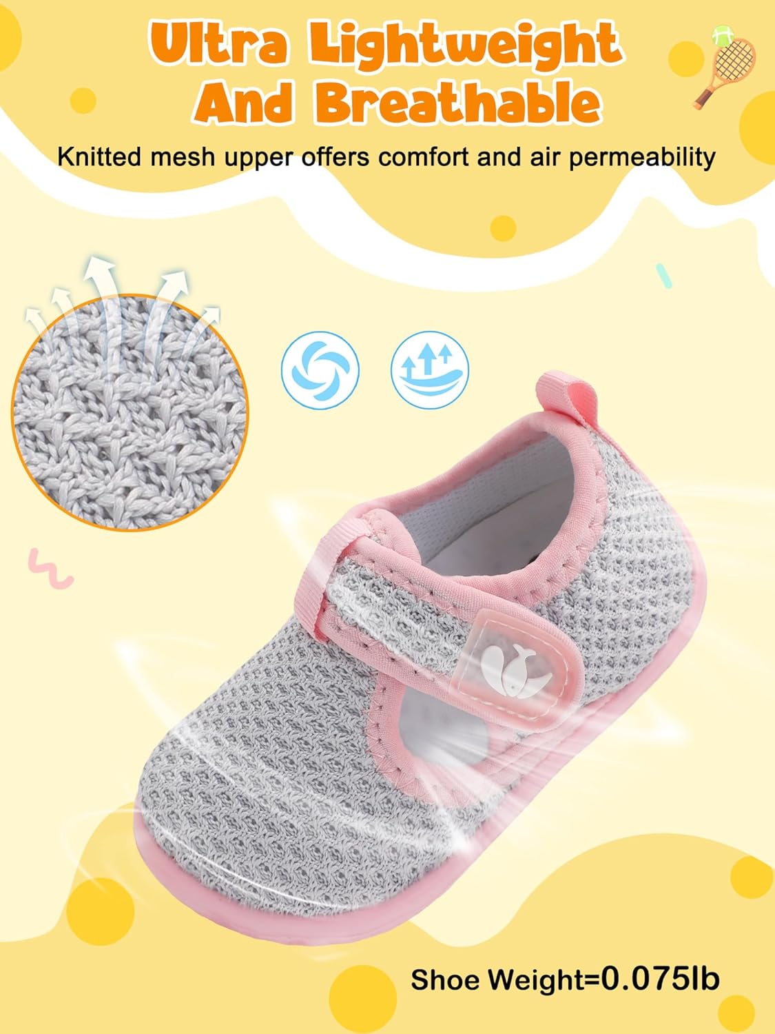 FEETCITY Barefoot Baby Shoes Girls Boys Walking Shoes Infant Sneakers Lightweight Flexible Newborn Dress School Shoe