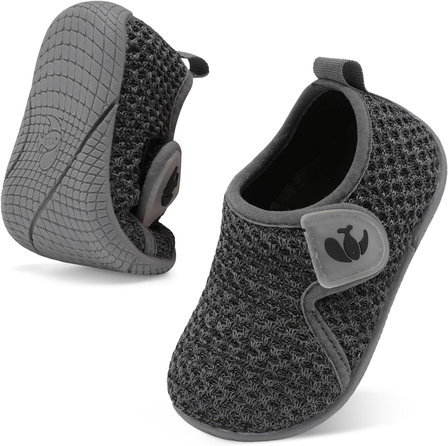 FEETCITY Toddler Walking Shoes Slip On Toddler Shoes Boys Girls Kids Sports Sneakers Casual School Shoes Barefoot Shoes