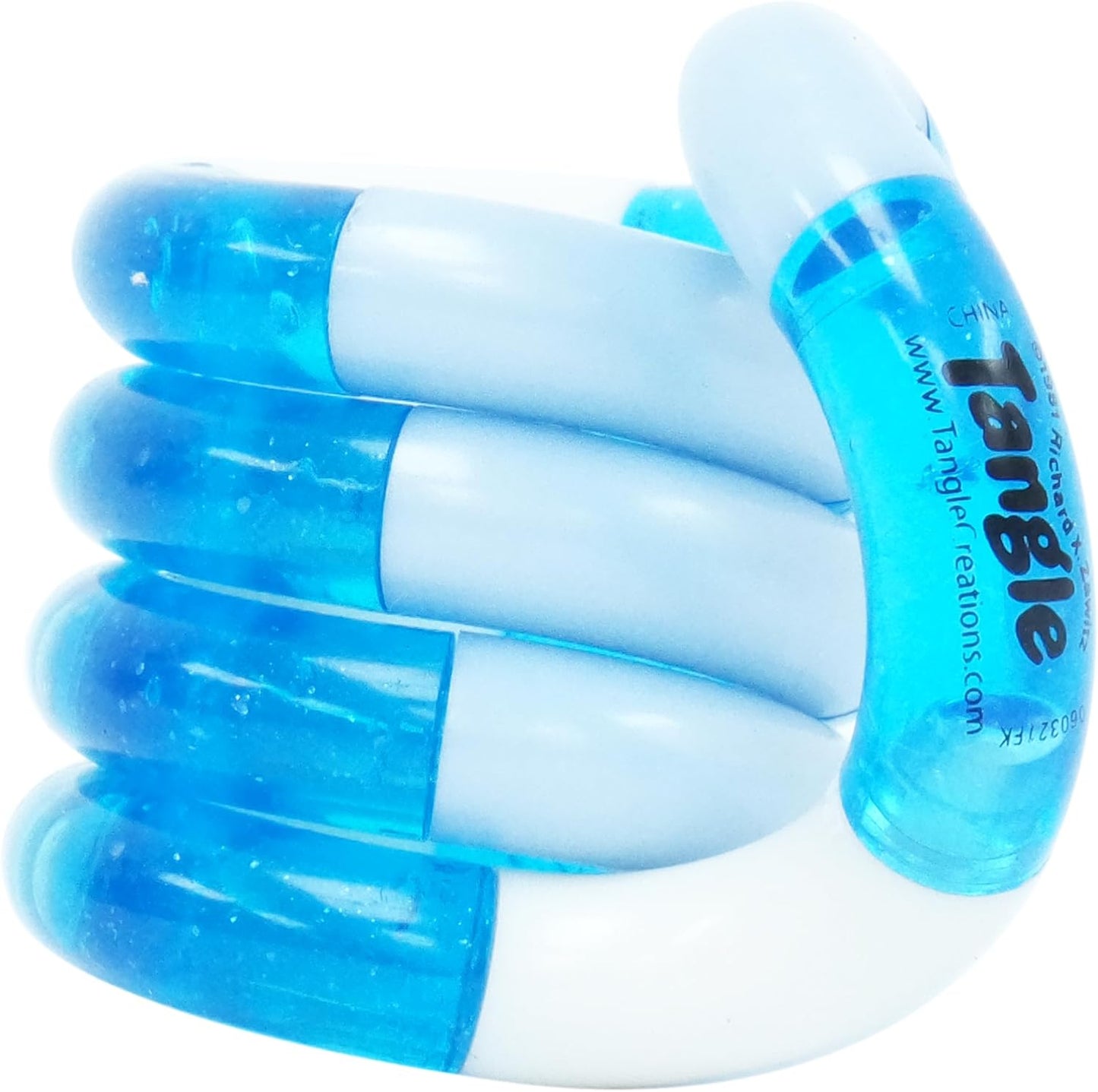 Tangle® Crush 2-Pack Fire and Ice - Twist Fidgets for Boys and Girls - Tangle Jr Fidget Toys