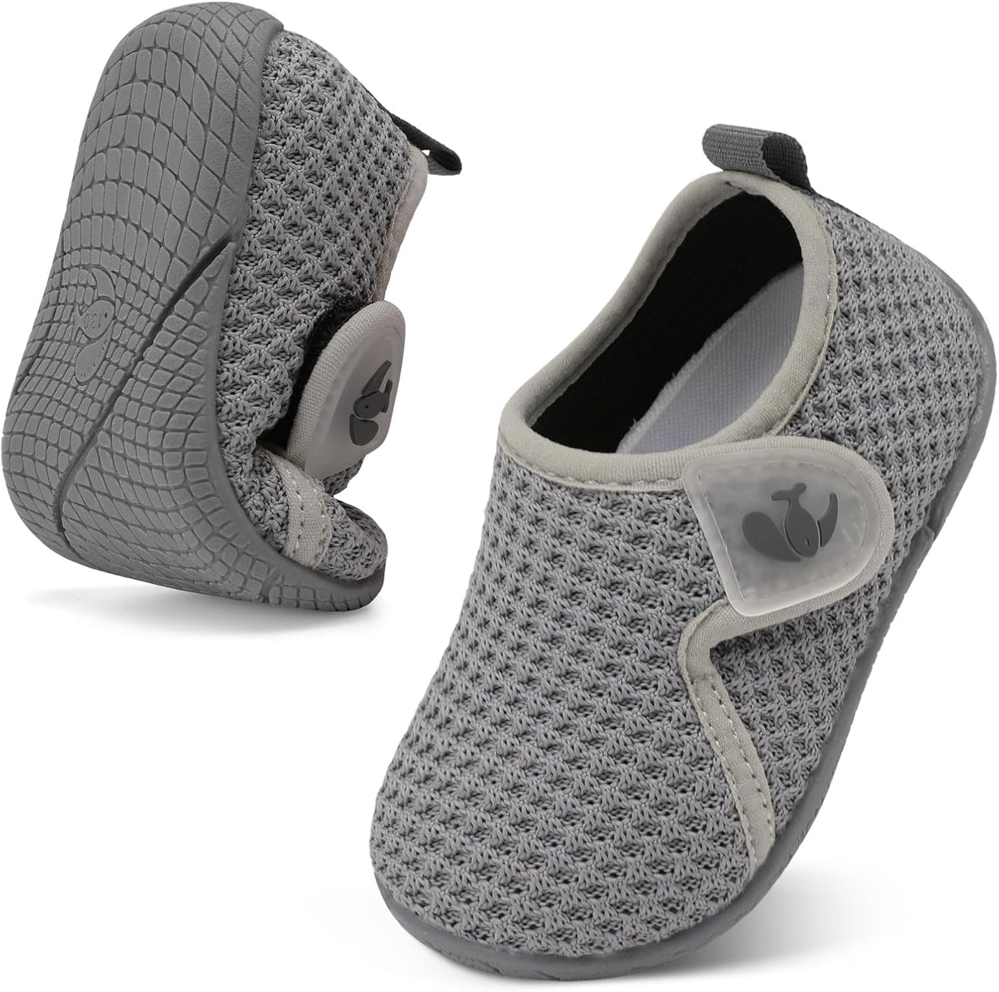 FEETCITY Toddler Walking Shoes Slip On Toddler Shoes Boys Girls Kids Sports Sneakers Casual School Shoes Barefoot Shoes