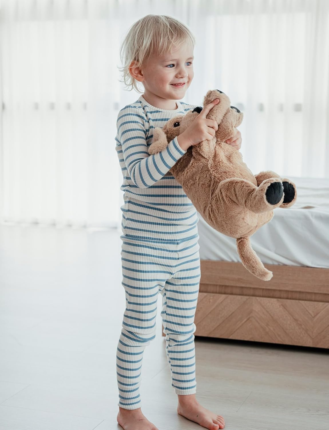 AVAUMA Baby Boys Girls Pajama Set 6M-7T Kids Cute Toddler Snug fit Pjs Cotton Sleepwear