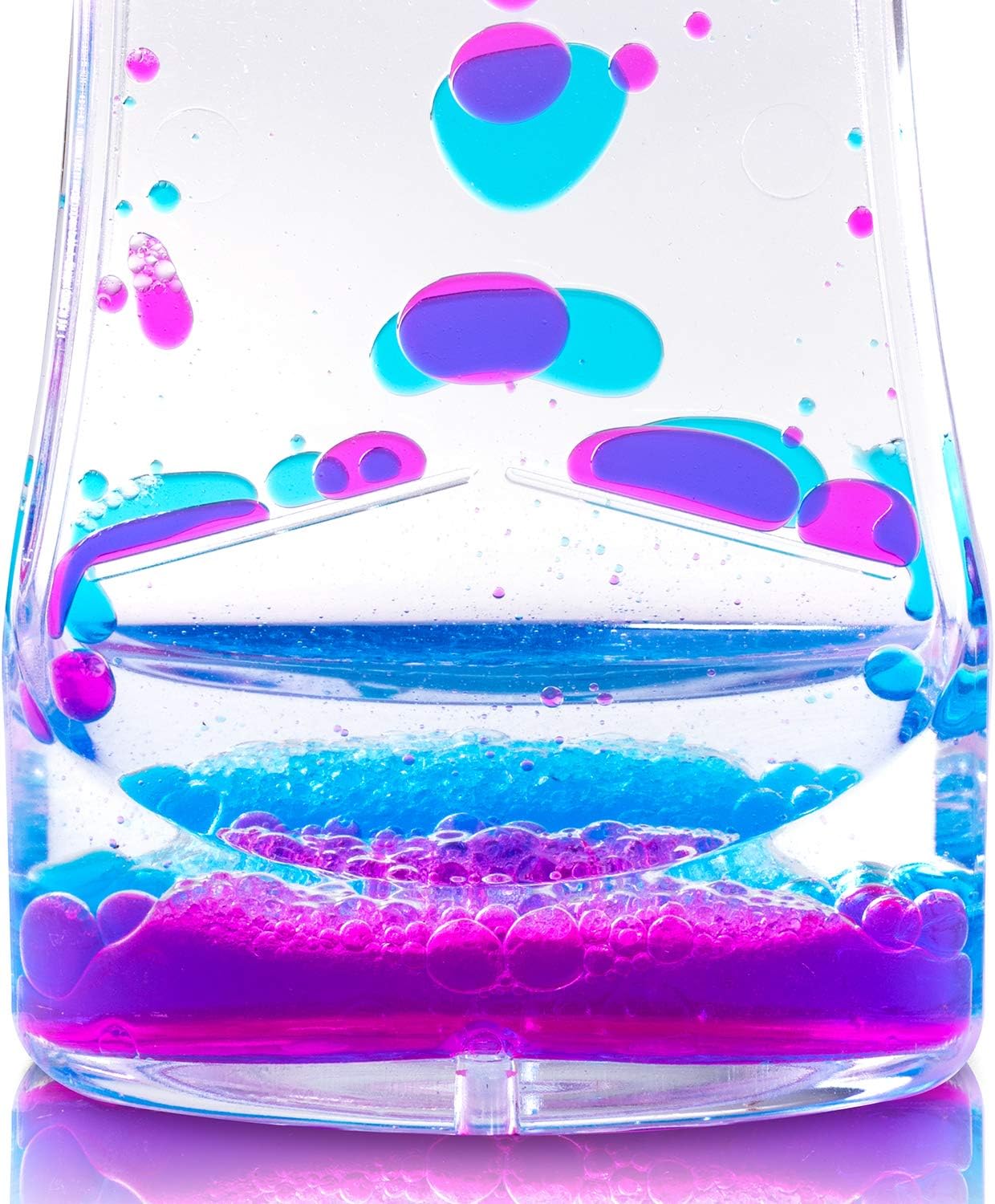 Super Z Outlet Liquid Motion Bubbler for Sensory Play, Fidget Toy, Children Activity, Desk Top, Assorted Colors (1 Piece)