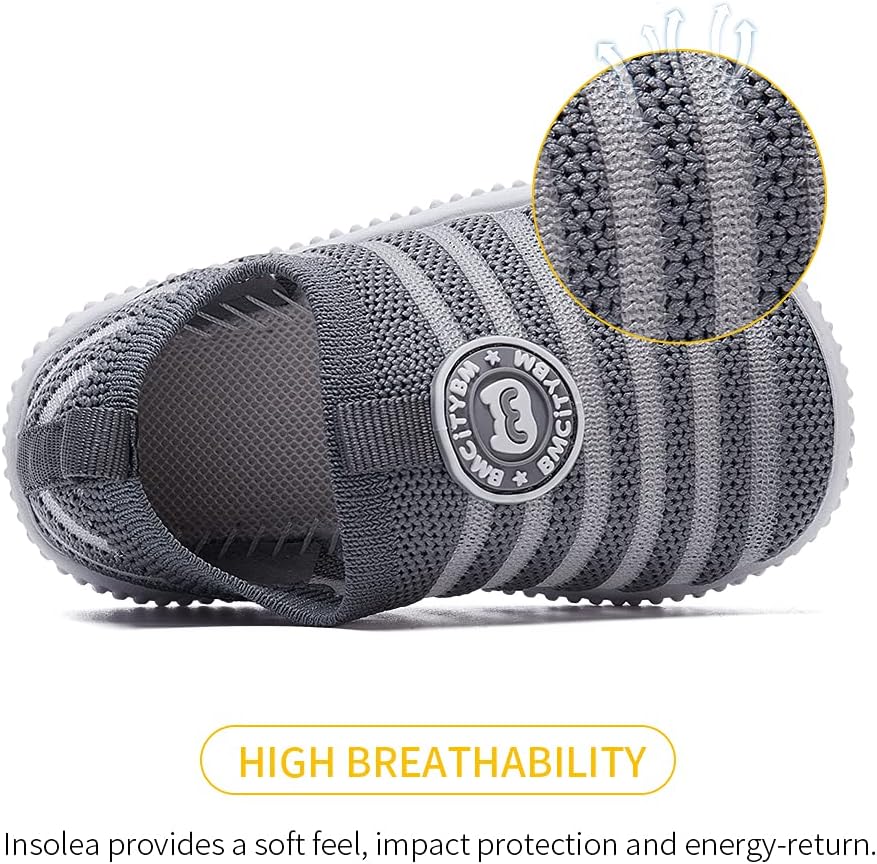 BMCiTYBM Baby Shoes Boy Girl Infant Sneakers Non-Slip First Walkers 6 9 12 18 24 Months