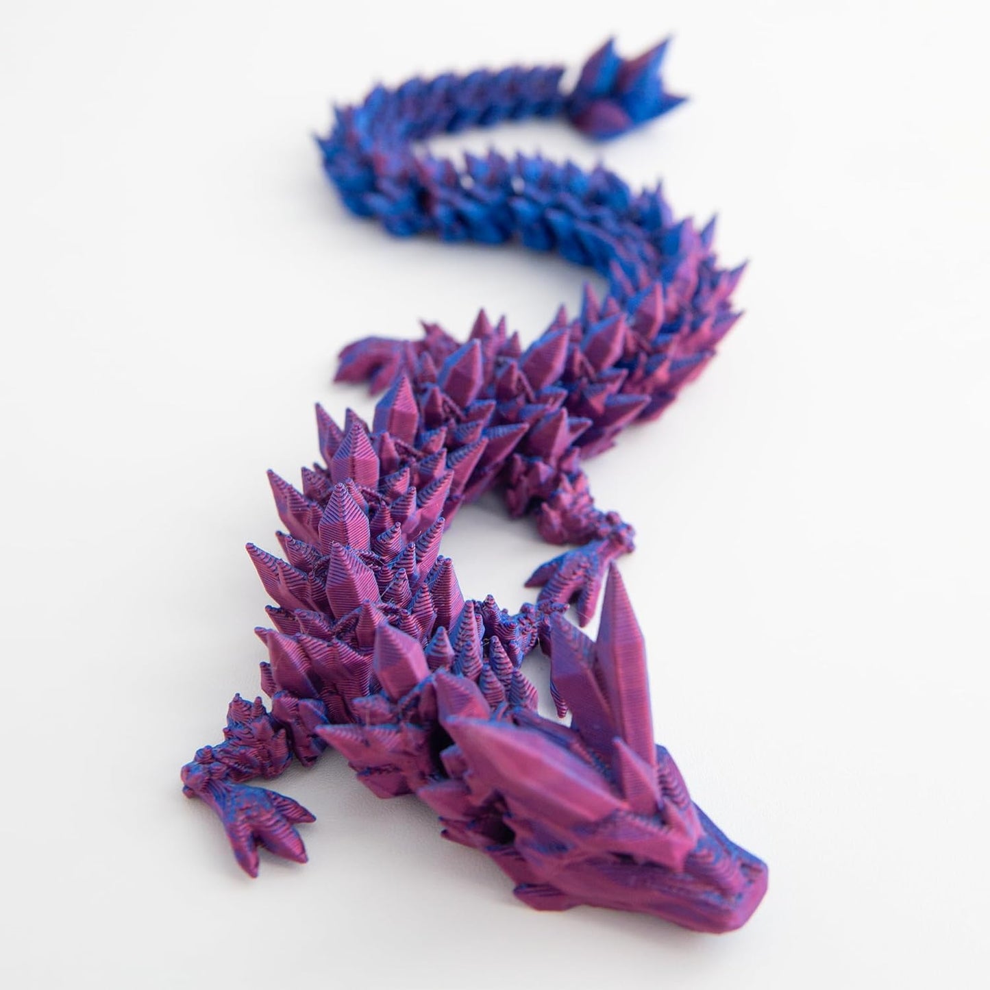 Dragon Egg, Easter Egg with Pet Dragon, 3D Printed Dragon, Crystal Dragon Fidget Toy, Articulated Dragon Eggs Fidget Toy Surprise for Adults