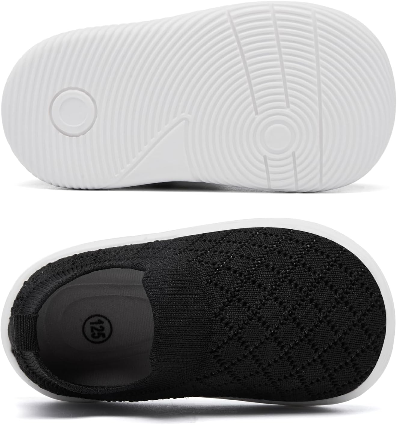 MORENDL Baby Toddler Walking Socks Non-Slip Breathable Unisex Casual Sneakers