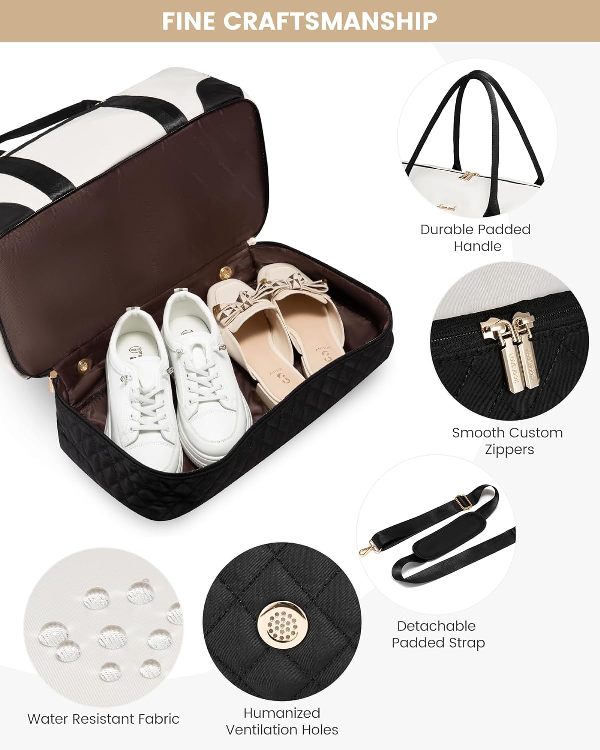 LOVEVOOK Travel Bag,Weekender Bag for Women Travel Duffle Bag with Shoe Compartment,Carry on Overnight Bag with Wet Pocket,Gym Yoga Duffel Bag,Hospital Bags for Labor and Delivery,3 Pcs Set