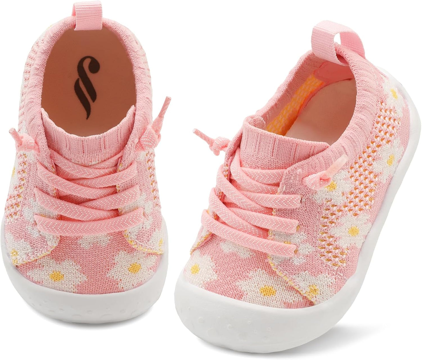 JIASUQI Baby Shoes for Toddler Boys Girls Sneakers Slip on Walking Shoes for Babies