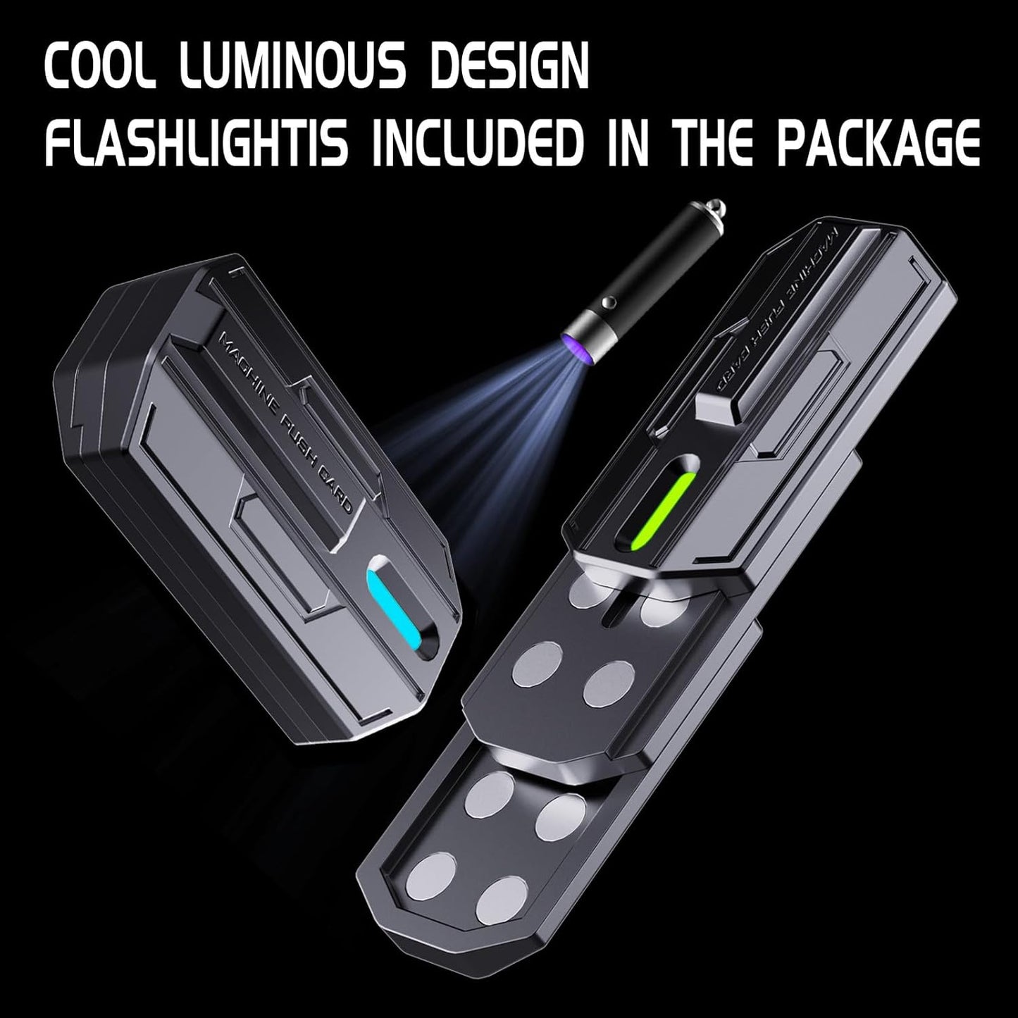 INNÔPLUS Fidget Slider, Fidget Toys Adults Metal Magnetic Fidgets Desk Toys, Cool EDC Gadgets Anxiety Stress Relief Toys, ADHD Tools for Adults, Mens Gifts for Him & Dad, Boyfriend