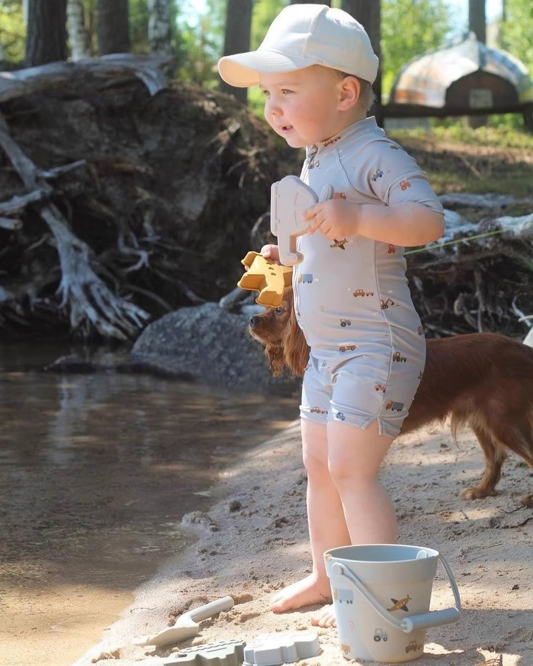 Boys One Piece Swimsuit Whale Dolphin Bathing Suit Zipper Rash Guard Kid Short Sleeve Swimwear Shark Beach Wear UPF50+