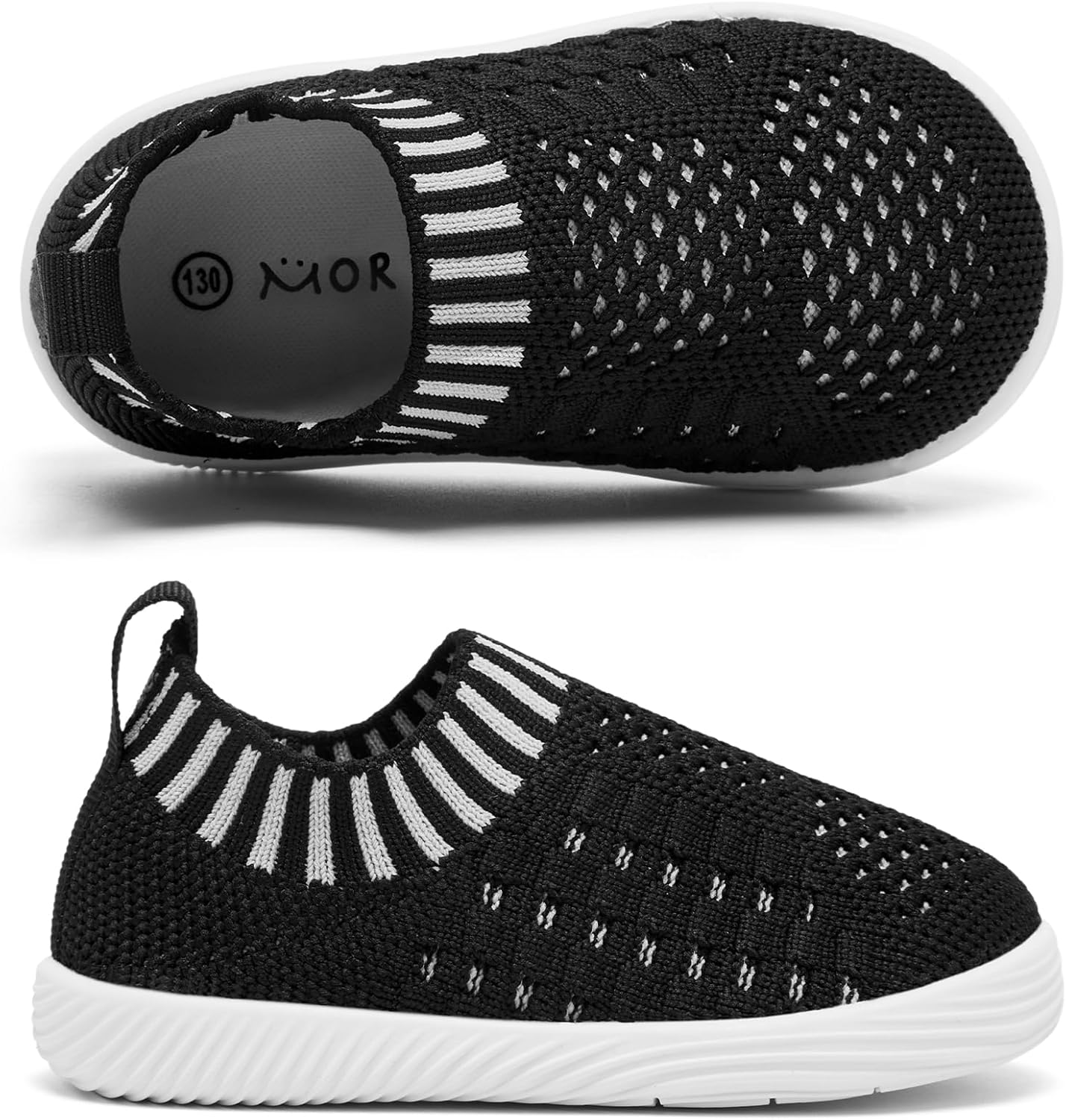 MORENDL Baby Toddler Walking Socks Non-Slip Breathable Unisex Casual Sneakers