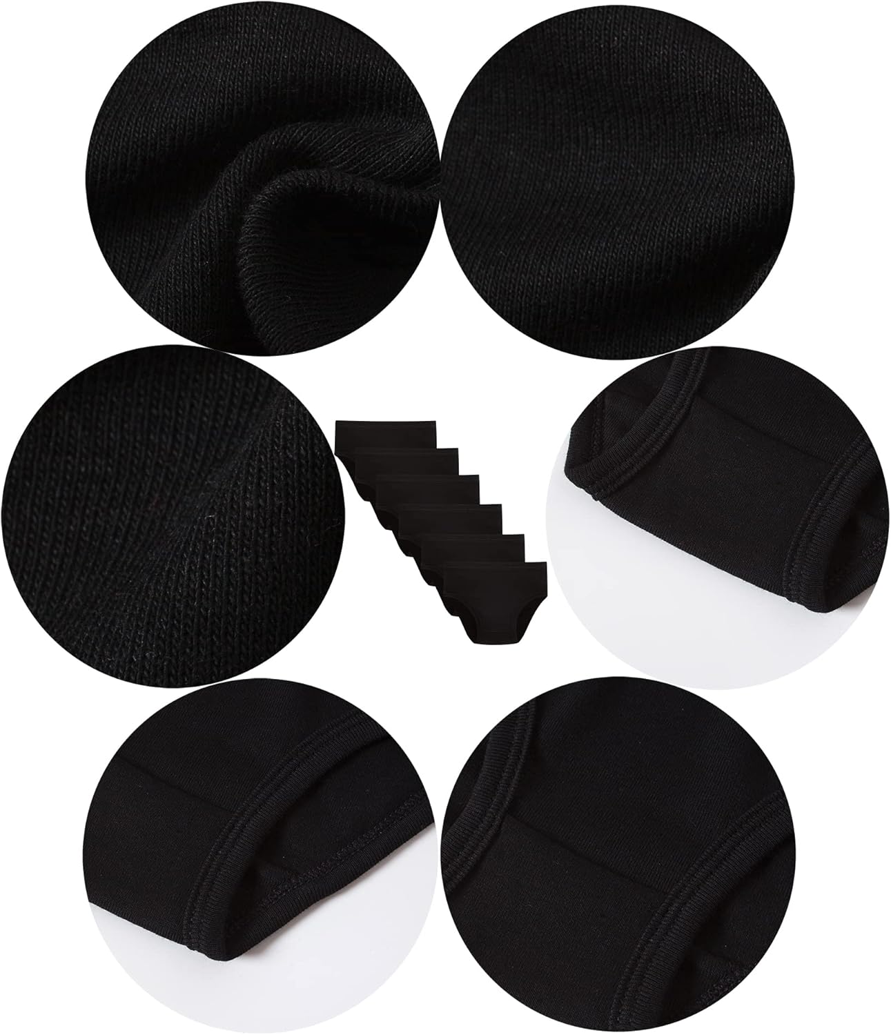 Family Feeling Little Girl Underwear Toddler Panties Big Kids Undies Soft 100% Cotton