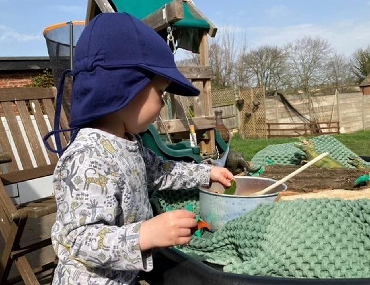 FURTALK Baby Sun Hat UPF 50+ UV Ray Sun Protection Cotton Toddler Hats for Boys Girls