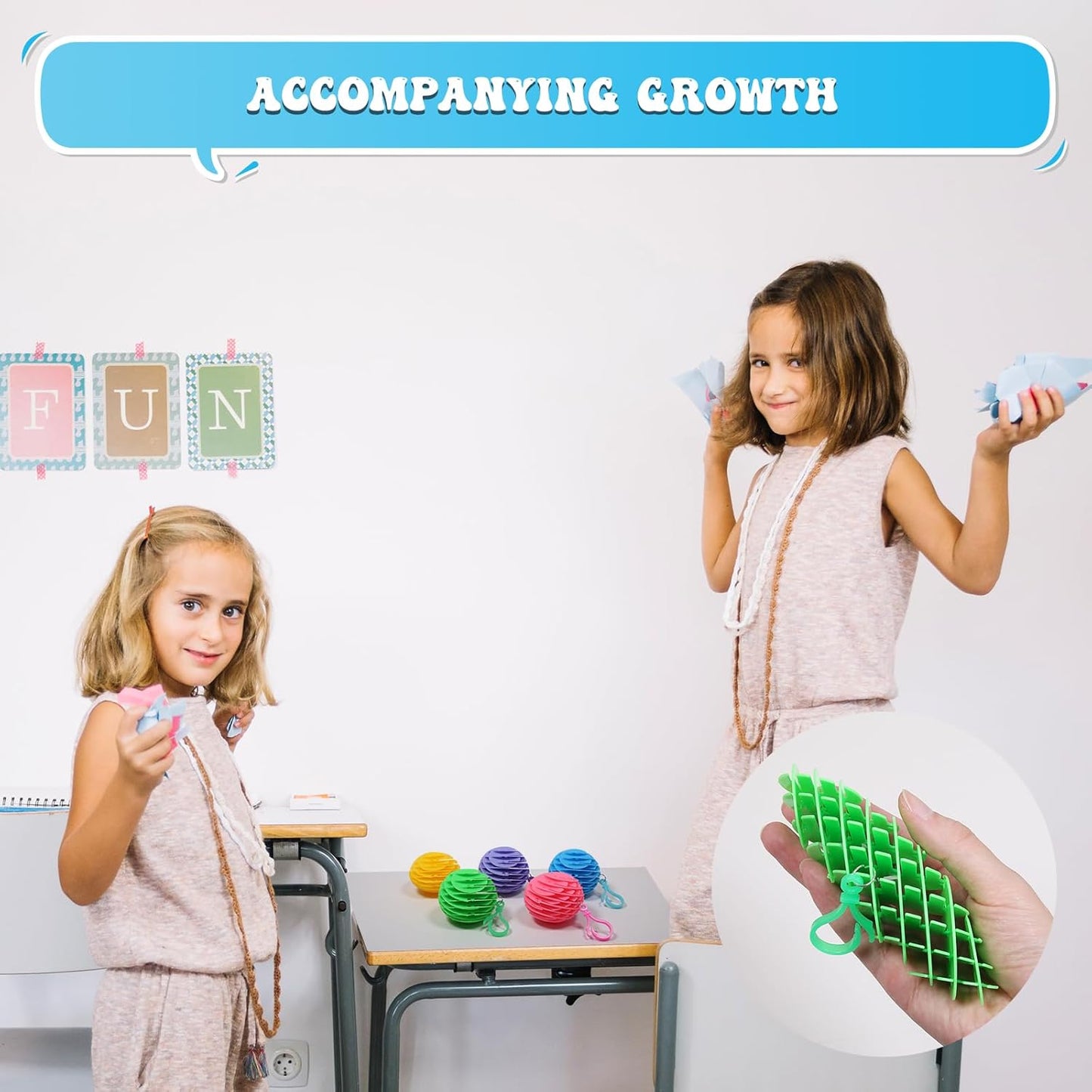 Hanging Decoration Style Elastic Worm Fidget Toy, Stretch and Squeeze Fidget Worm Sensory Toys for Kids,Gifts Stress and Anxiety Relief Calming Fidgets Desk Toys for Adults,Exercise Wrist (Purple)