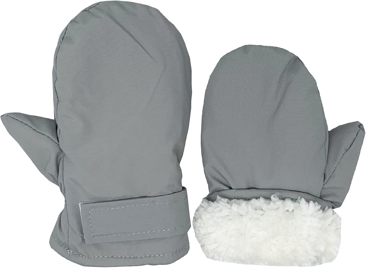 Toddler Gloves Kids Mittens Winter Warm Lined Fleece Gloves Waterproof Snow Baby Mitten for Boys Girls