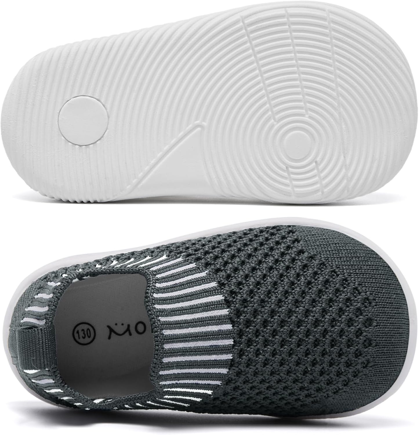 MORENDL Baby Toddler Walking Socks Non-Slip Breathable Unisex Casual Sneakers