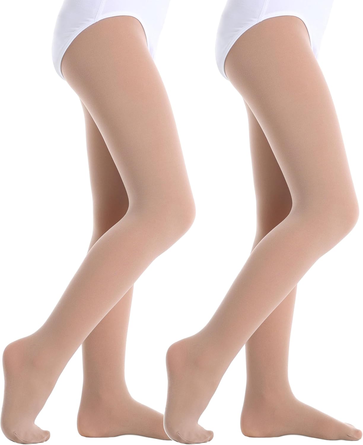 Toddler Girls Tights Dance Ballet Footed Leggings Ultra Soft Stockings for Kids Students