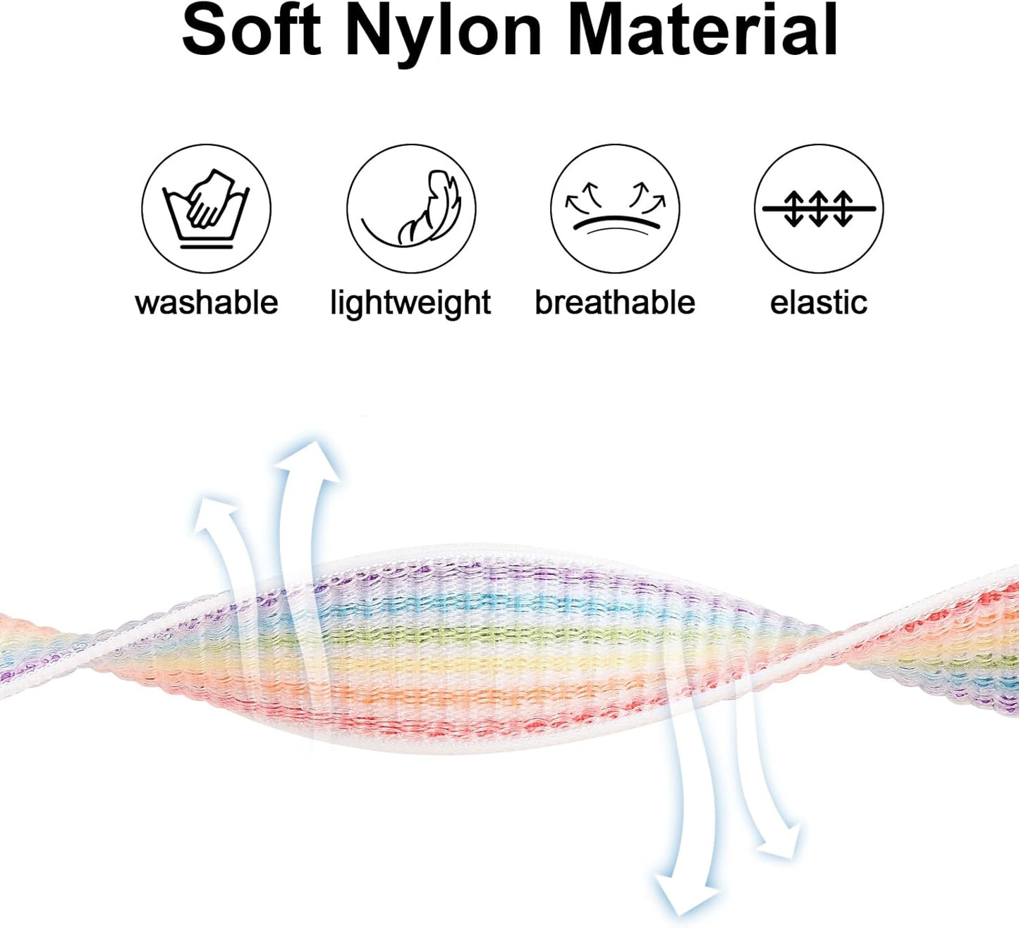 Vancle Kids Wristband for Apple AirTag, Protective Case for Air Tag GPS Tracker Holder with Nylon Bracelet, Adjustable Anti Lost Watch Band for Toddler Baby Children Elders