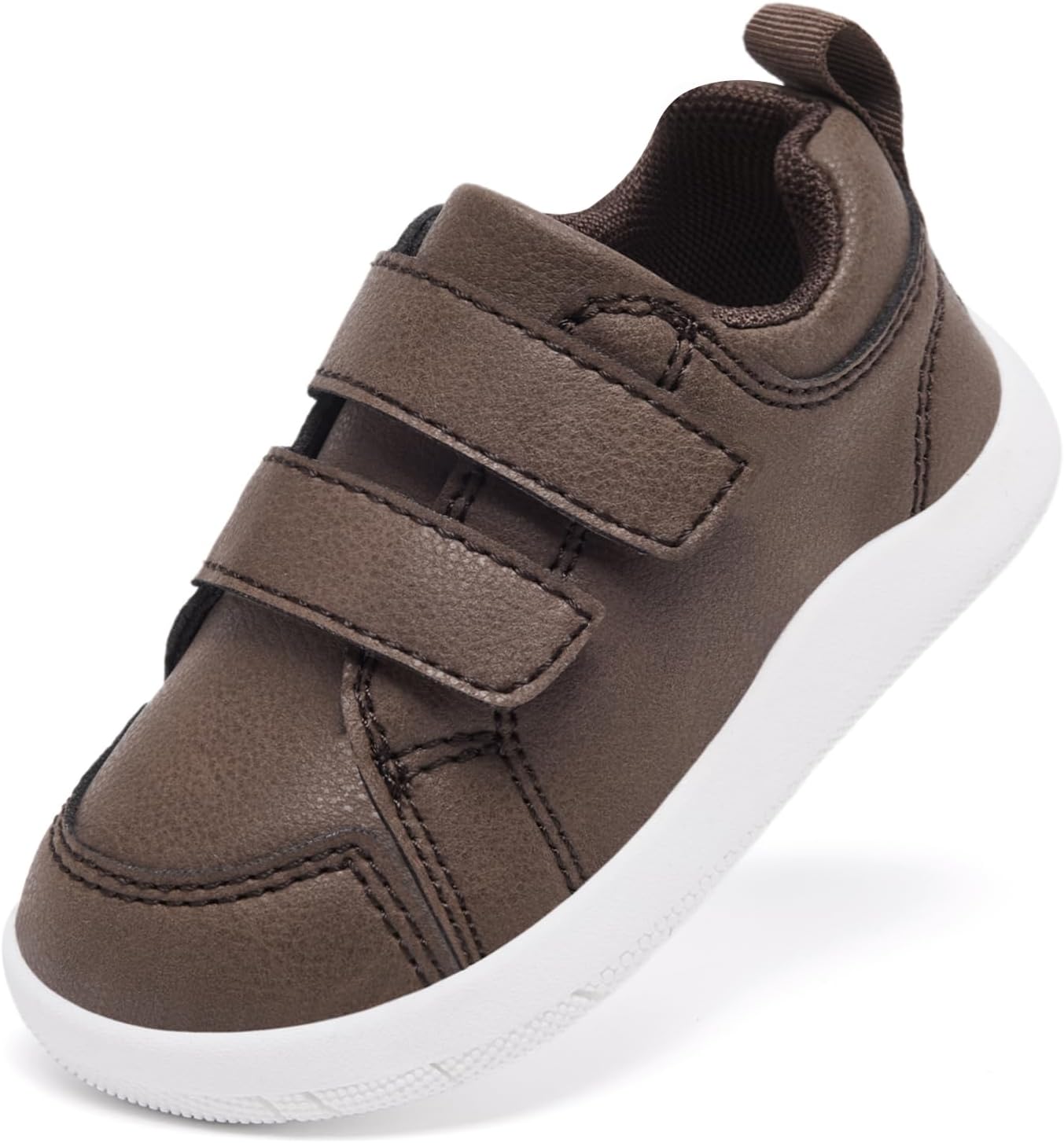 MORENDL Wide Toe Box Shoes Toddler Barefoot Shoes Baby Walking Shoe Boy Girl Non-Slip Zero Drop Minimalist Sneakers Comfort Tennis Outdoor Activities