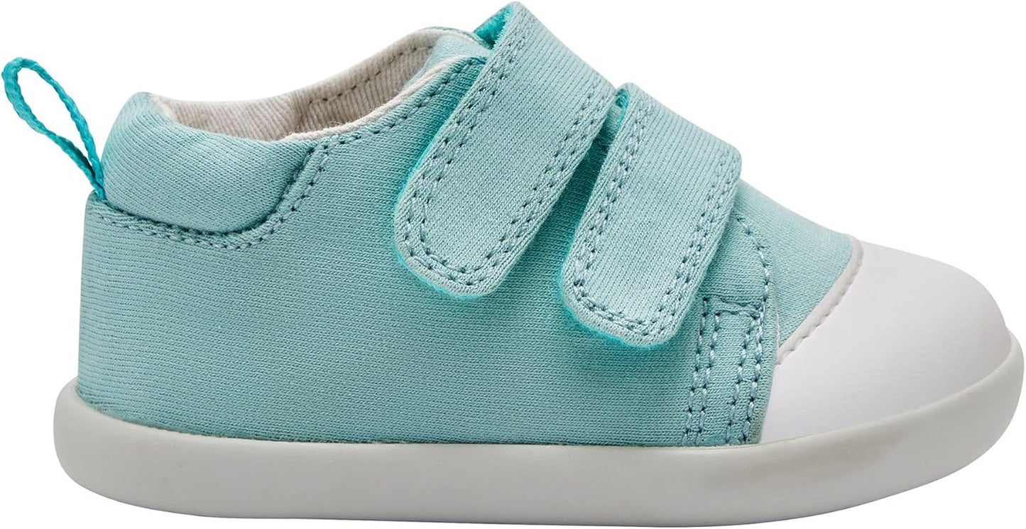 Ten Little First Walker Baby Shoes & Toddler Shoes for Boys & Girls - Lightweight, Breathable Cotton Baby Walking Shoes - Non-Slip, Wide-Feet Walking Shoes for Babies