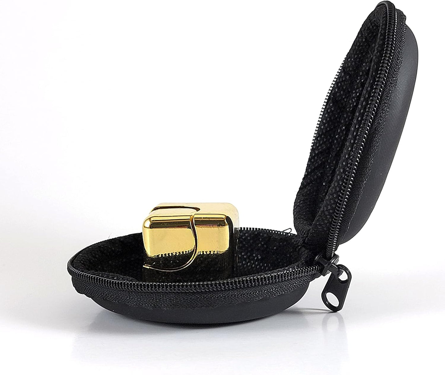 QUBI Cube Spinner 4-in-1 Spinning Toy– Helps with Anxiety, ADHD, Autism, Stress & Focus– Desktop EDC Fidgets Spinner Aluminum Alloy Build for Kids & Adults. Gold.